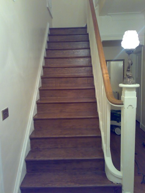 Staircase after renovation