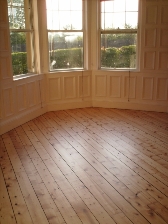 Floor renovated by Annfield Flooring Services June 2009